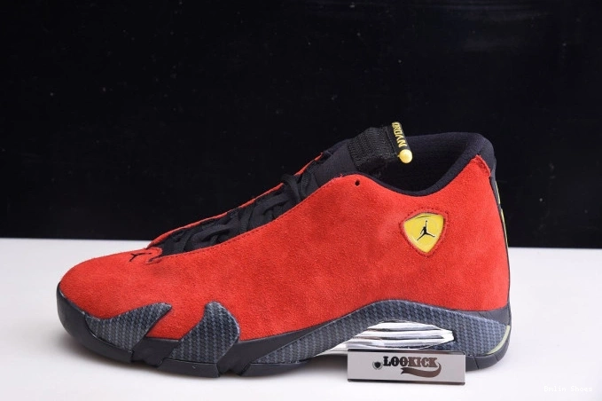 Bmlin Shoes Retro Jordan 14 654459-670 Air Challenge Red 0802
